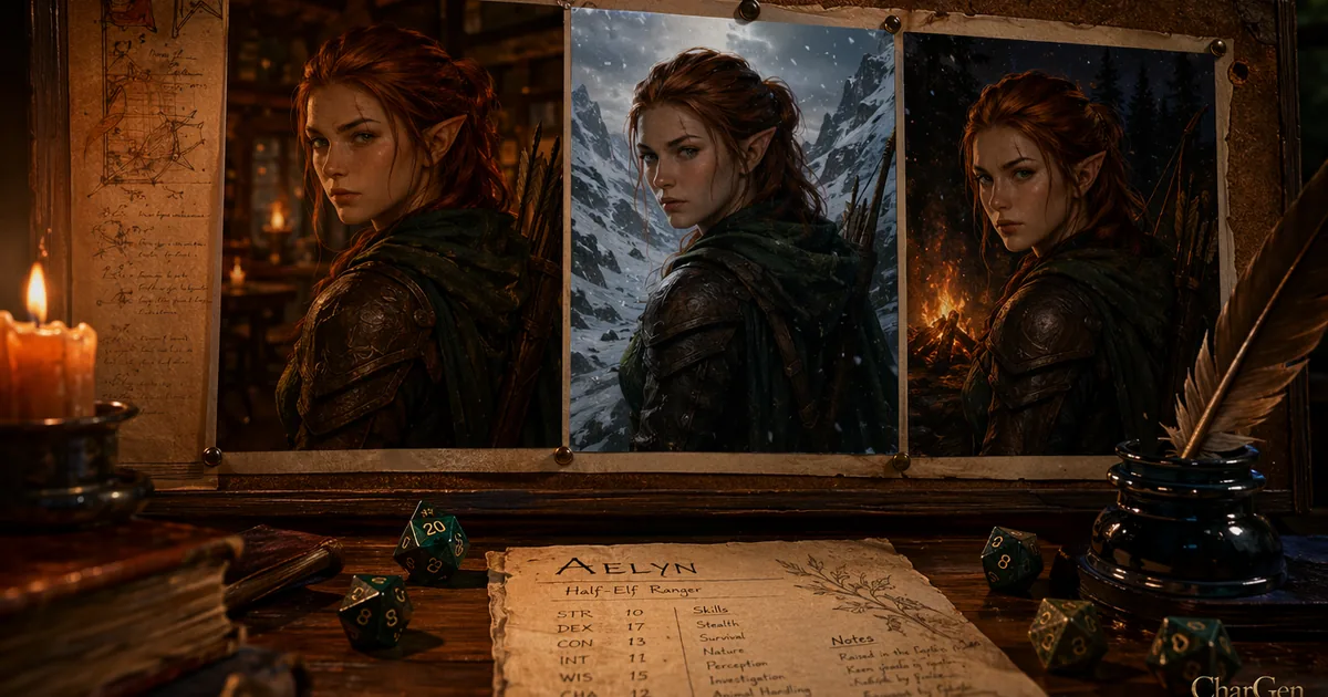 How to Keep D&D Character Art Consistent Across a Campaign